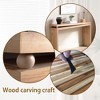 Sapphtopaz TV Stands Wooden Console Table with Beaded Decoration Entryway Table with Open Storage Shelf for Living Room, Hallway, Bedroom - 4 of 4