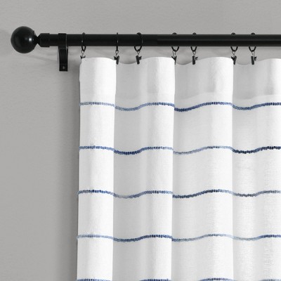 Navy Striped Curtains Target, Navy Stripe Curtains