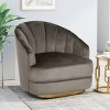 Condit Modern Glam Channel Stitch Velvet Club Chair - Christopher Knight Home - 2 of 4