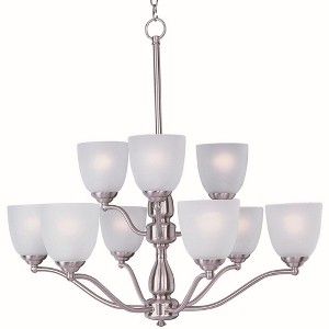 Maxim Lighting Stefan 9 - Light Chandelier in  Satin Nickel - 1 of 1