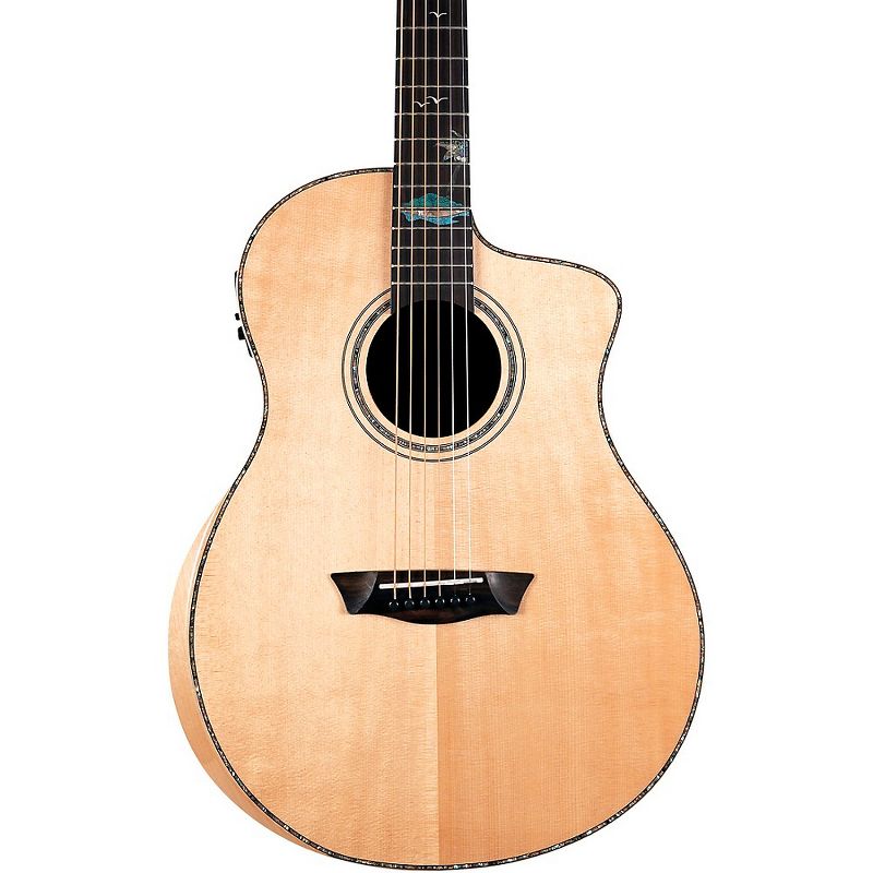 Washburn Bella Tono Allure SC56S Studio Acoustic-Electric Guitar Gloss Natural, 1 of 6