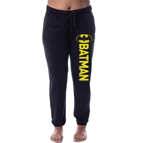 Dc Comics Womens' Batman Classic Bat Logo Sleep Jogger Pajama Pants  (xx-large) Black : Target