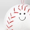 5" Christmas Soft Fabric Baseball Embroidered Face and Felt Legs Ornament - Wondershop™ - 3 of 3