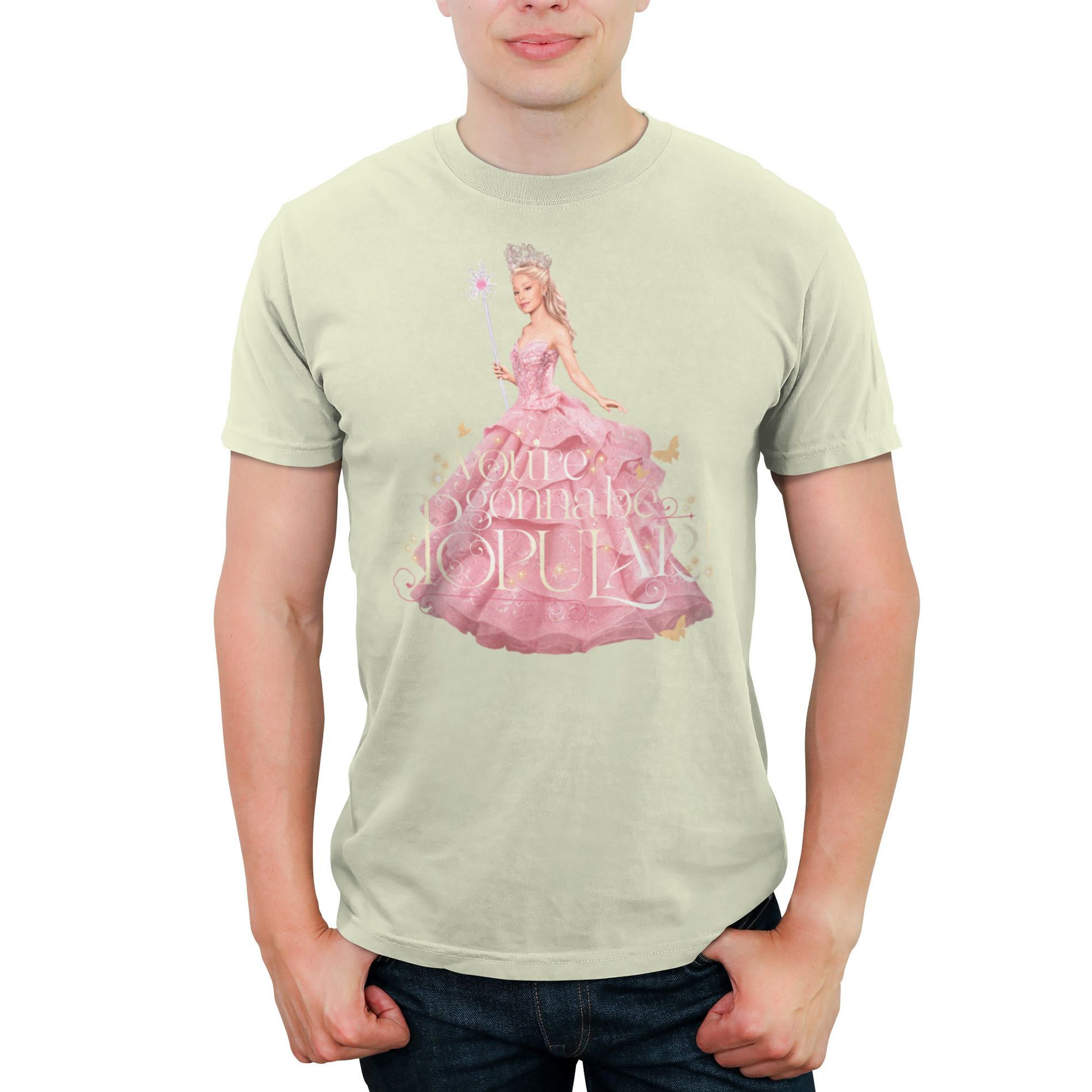 Men's Wicked Glinda You're Gonna Be Popular T-Shirt