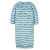 Gerber Baby Boys' Long Sleeve Gowns with Mitten Cuffs - 4-Pack - 4 of 4