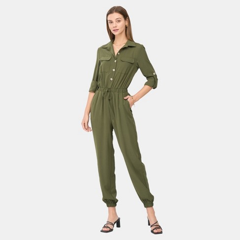 Women's Seamless Fabric Bodysuit - Wild Fable™ Olive Green Xl : Target