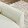 Cat Paw Leather 2PC Nordic Retro Light Luxury Single Sofa Chair with Overstuffed Headrest and Waist Pillows, Easy Assembly for Living Room - 4 of 4