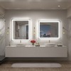 Apmir Super Bright Front & Back LED Lighted Anti-Fog Aluminum Alloy Framed Tempered Glass Bathroom/Vanity Mirror with ETL & 3-Year Warranty - 4 of 4