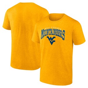 NCAA West Virginia Mountaineers Men's Bi-Blend T-Shirt - 1 of 3