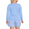 Lands' End Women's SunShade UPF 50 Long Sleeve Relaxed Rash Guard - 2 of 3