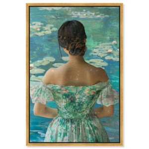 Art Remedy Water Lilies Dress Fashion and Glam Wall Art Framed - 1 of 4
