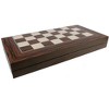 WorldWise Imports Backgammon- 15" Simple Wood Grain Backgammon Set - 2 of 3