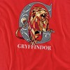Harry Potter Mosaic Gryffindor With Lion Women's Loose T-Shirt - 2 of 4