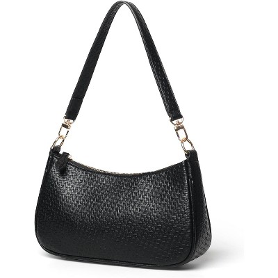 Clutch Tote Handbags with 2 Removable Straps and Zipper Closure Crossbody Bags Shoulder Purse Handbag for Women