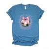 Simply Sage Market Just A Girl Who Loves Soccer Coquette Short Sleeve Tee - 2 of 4