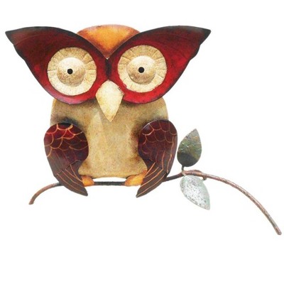 D-Art Collection Iron Owl  Décor Large
