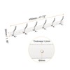 Unique Bargains Stainless Steel Wall Mounted Water Proof Coat Hook Rack 2 Pcs - 2 of 3