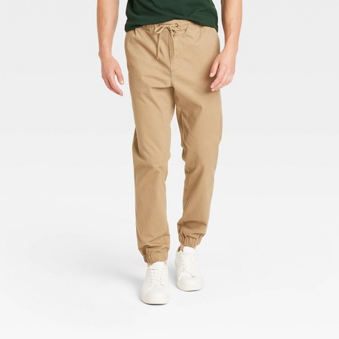 Men's Every Wear Athletic Fit Chino Pants - Goodfellow & Co™ Khaki 42x30