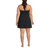 Lands' End Women's Square Neck Halter Swim Dress One Piece Swimsuit - image 2 of 4