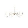 Elegant Lighting Rohan 60 inch chandelier in Brass - 3 of 4