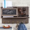 The Lakeside Collection Wall-Mounted Organizer - 3 of 4