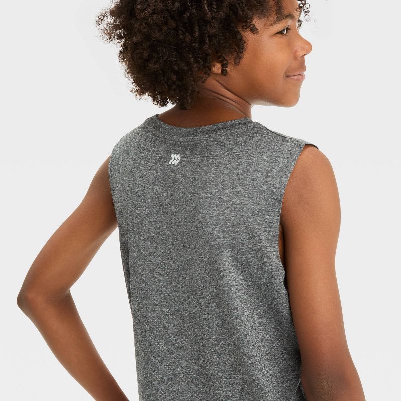 Boys' Athletic Sleeveless T-Shirt - All In Motion™, 3 of 4