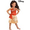 HalloweenCostumes.com Officially Licensed Disney Moana Toddler Costume | Disney Princess Dress,  All-Over Print W/ Waist Sash Included - 3 of 4