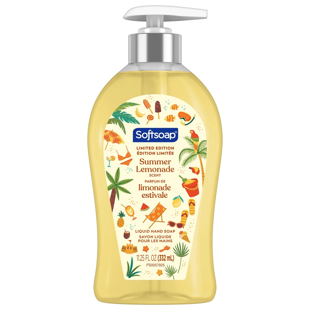 Photos - Soap / Hand Sanitiser Softsoap Summer Seasonal Hand Soap - Lemon - 11.25 fl oz