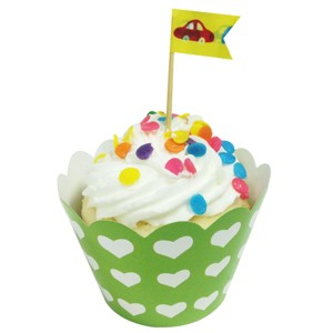 Wrapables Standard Size Chevron Cupcake Wrappers - 1 of 4