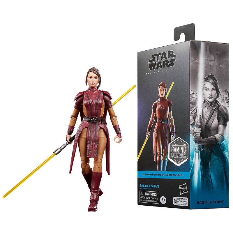 Star Wars: Knights of the Old Republic Bastila Shan Black Series Action Figure, 3 of 10