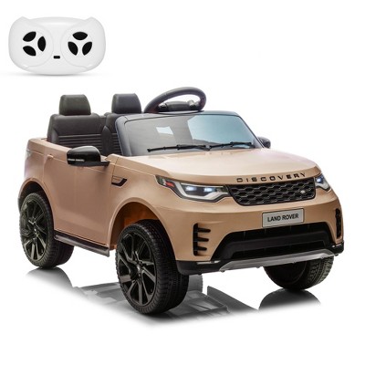 Licensed Land Rover Electric Car for Kids, 12V Battery Powered Kids Ride on Car with Parent Remote Control, MP3 Player for Kids 3-8