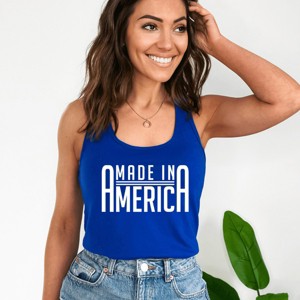 Simply Sage Market Made In America Rounded Racerback Tank - 1 of 4