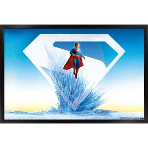 Trends International DC Comics Superman (2025) - Fortress Of Solitude Framed Wall Poster Prints - 1 of 4