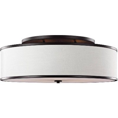 Feiss Lennon 30 1/4" Wide Oil Rubbed Bronze Ceiling Light