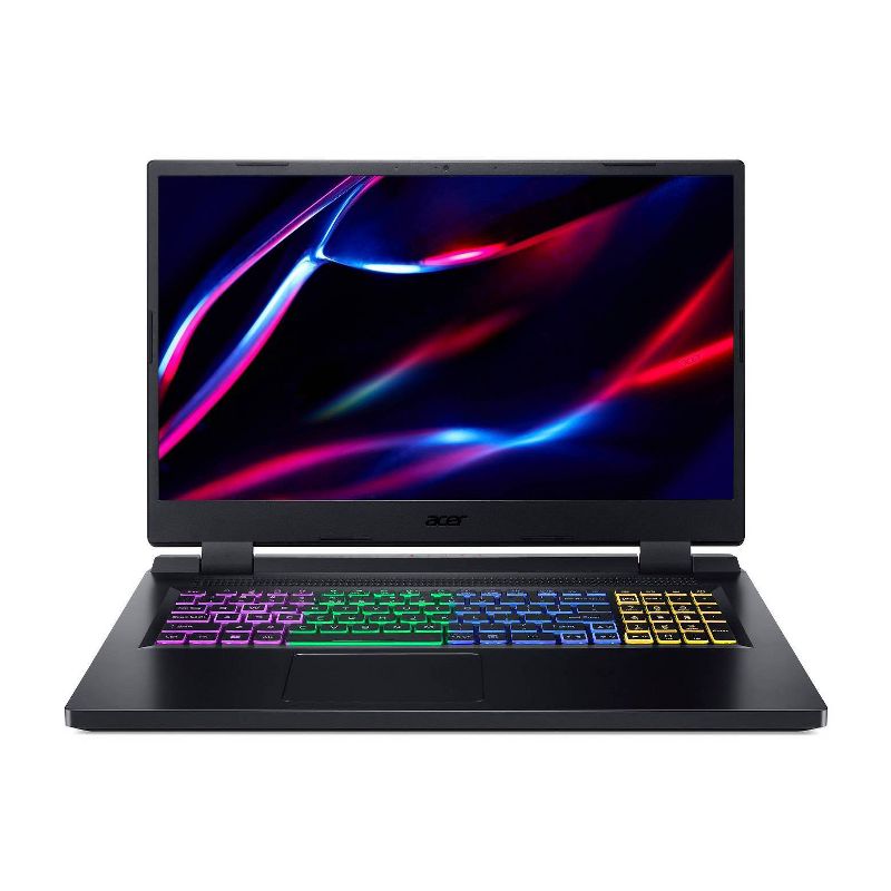 Acer Nitro 17.3&#34; 144Hz Gaming Laptop - Intel Ci5 - 8GB RAM - 512 SSD - NVidia RTX3050 GPU - Black (AN517-55-51DQ), 2 of 6