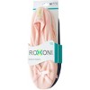 Roxoni Women's Plush Terry Cotton & Velour Ballerina Slippers – 2-Pack of Cozy Indoor Footwear - 3 of 4
