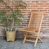 Decksplore Teak 3-piece outdoor furniture set suitable for Patio - 4 of 4
