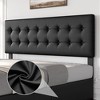 Bed Frame with Adjustable Headboard and 4 Storage Drawers, Upholstered Platform Bed Frame, No Box Spring Needed, Noise Free, Easy Assembly - 3 of 4