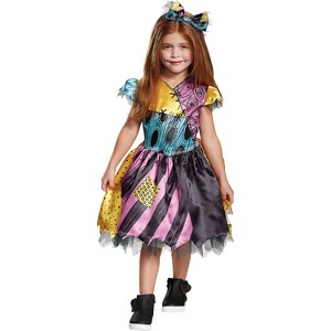Disguise Toddler Girls' The Nightmare Before Christmas Sally Dress Costume - 1 of 3
