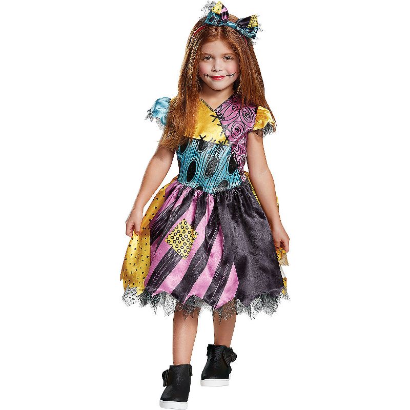 Disguise Toddler Girls' The Nightmare Before Christmas Sally Dress Costume, 1 of 4