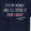 Men's - Instant Message - Wife Spends My Money Short Sleeve Graphic T-Shirt - 2 of 4