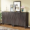 Hommoo 55" Sideboard Buffet Storage Cabinet - 2 of 4