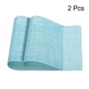 Unique Bargains PVC Heat Resistant Washable Non-slip Placemat - 3 of 4