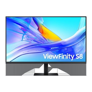 Samsung 37" ViewFinity S8 (S80UD) 4K UHD HDR10 High Resolution Monitor - LS37D800UANXZA - 1 of 4