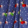 Plazatex Holiday "Dogs In Sweaters" Design Micro Plush Throw Blanket - (50"x60") in Multicolor - image 2 of 3