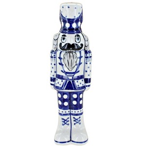 Blue Rose Polish Pottery 654 Vena Small Nutcracker - 1 of 1