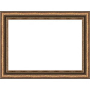 Amanti Art Manhattan Bronze Narrow Framed Dry Erase Magnetic Board - 1 of 4
