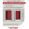 Rev-A-Shelf Door Mount Vanity Storage Rack for Home Organization Ideal Use in Bathroom, Kitchen, and Pantry - 2 of 4