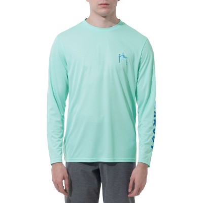 Guy Harvey Performance Uv Protection Graphic Print Long Sleeve T