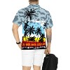 LA LEELA Mens Hawaiian Shirts Short Sleeve Button Down Shirt Men's Vacation Shirts Summer Beach Casual Tropical Shirts for Men Funny - 2 of 4